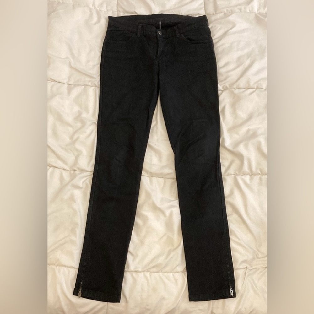 Ksubi Jeans women’s Zip Ankle Skinny Jean Black Size 30